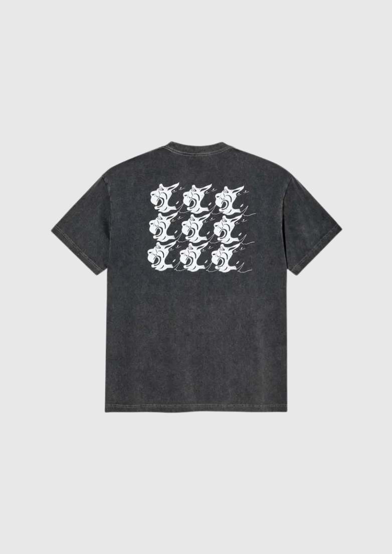 Polar Tee - 2 guys - Silver/Black