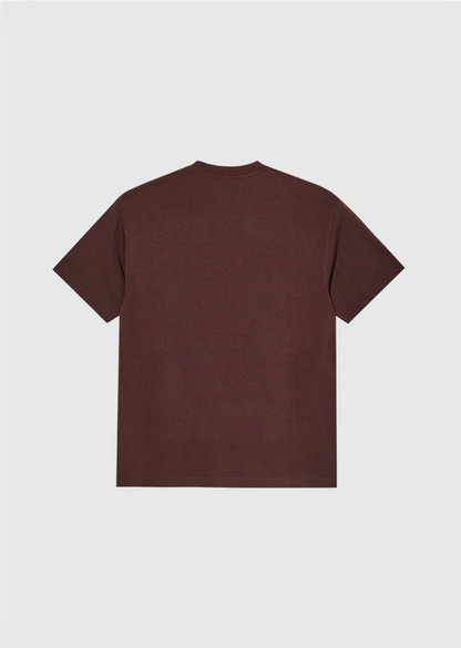 Polar Tee - Metal - Washed Bordeaux