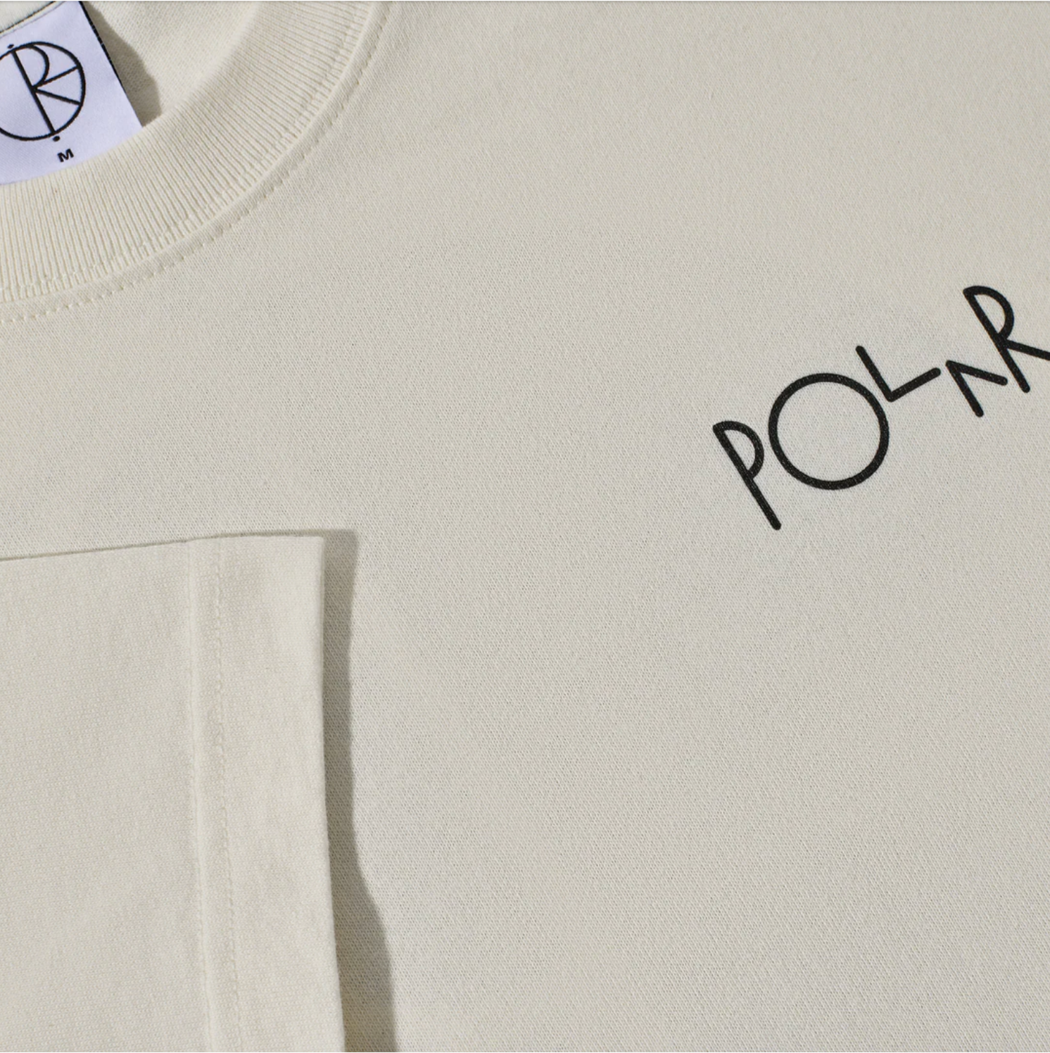 Polar Tee - Contrast Fill - Ivory/Black