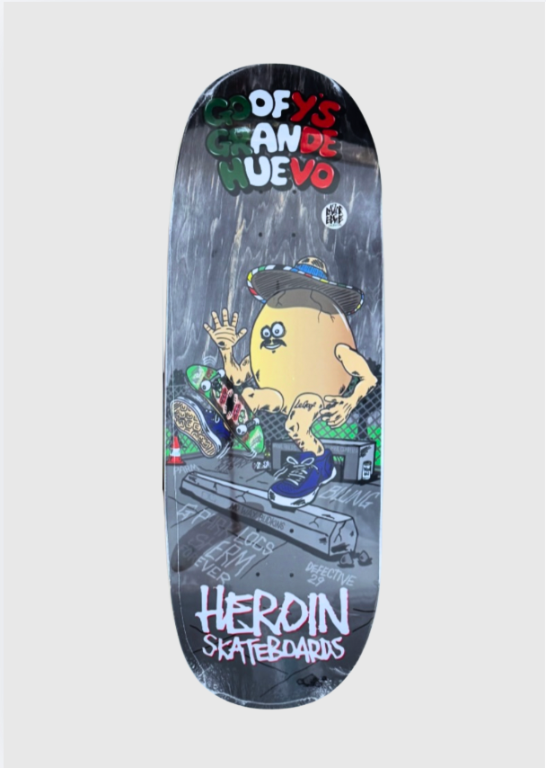 Heroin Board - Goofy Grande Egg - 10.75"