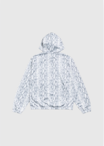 Stussy Hoodie - Athletic Mesh Zip - Snake