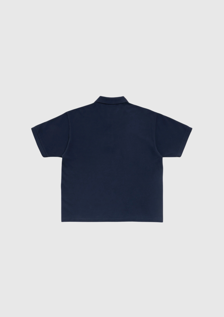 Stussy Polo - Classique Pique - Navy