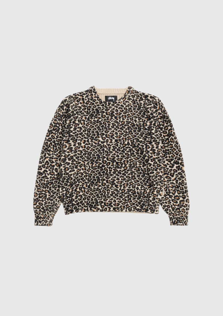 Stussy Sweater - Leopard