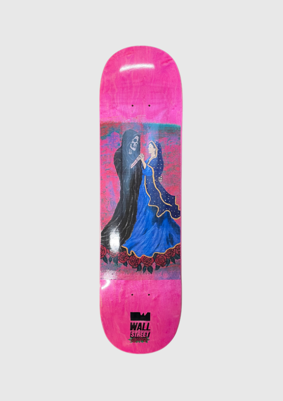 Wallstreet Board - Death & Lourdes - Pink