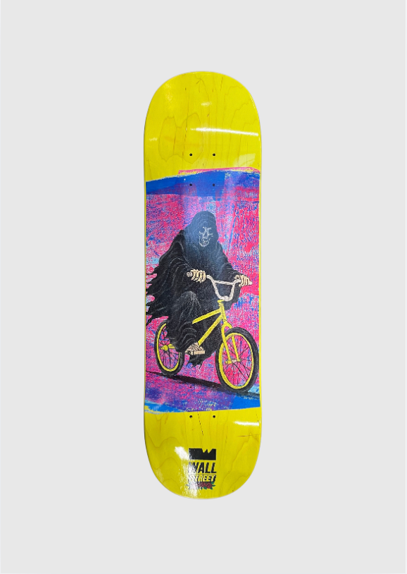 Wallstreet Board - Death BMX - Neon Yellow