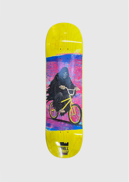 Wallstreet Board - Death BMX - Neon Yellow
