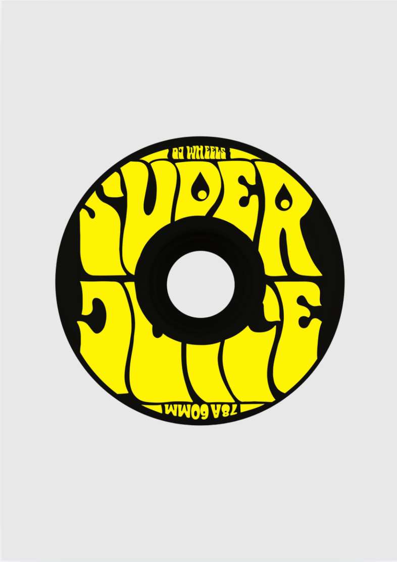 Oj Wheels - Super Juice - Black - 78A - 60mm