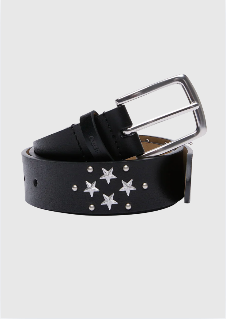 Obey Ceintures - Studded Star - Black