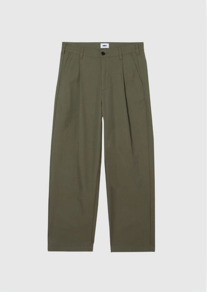 Obey Pant - Dean Pleated - Tea Leaf