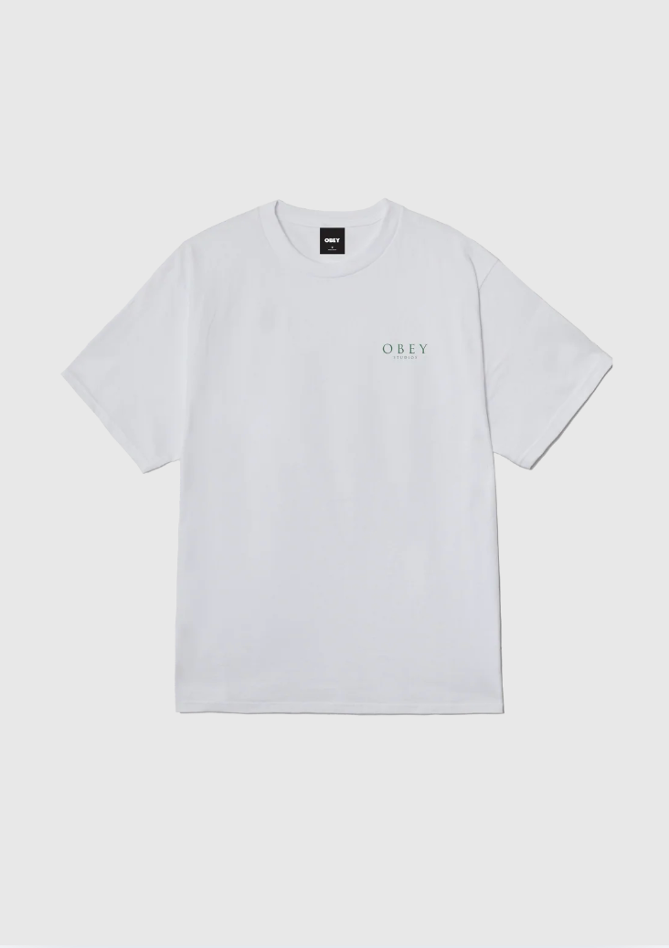 Obey Tee - Florus Robus - White