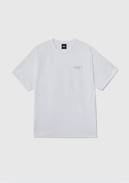 Obey Tee - Florus Robus - White