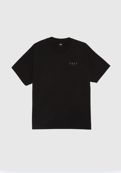 Obey Tee - Florus Robus - Black