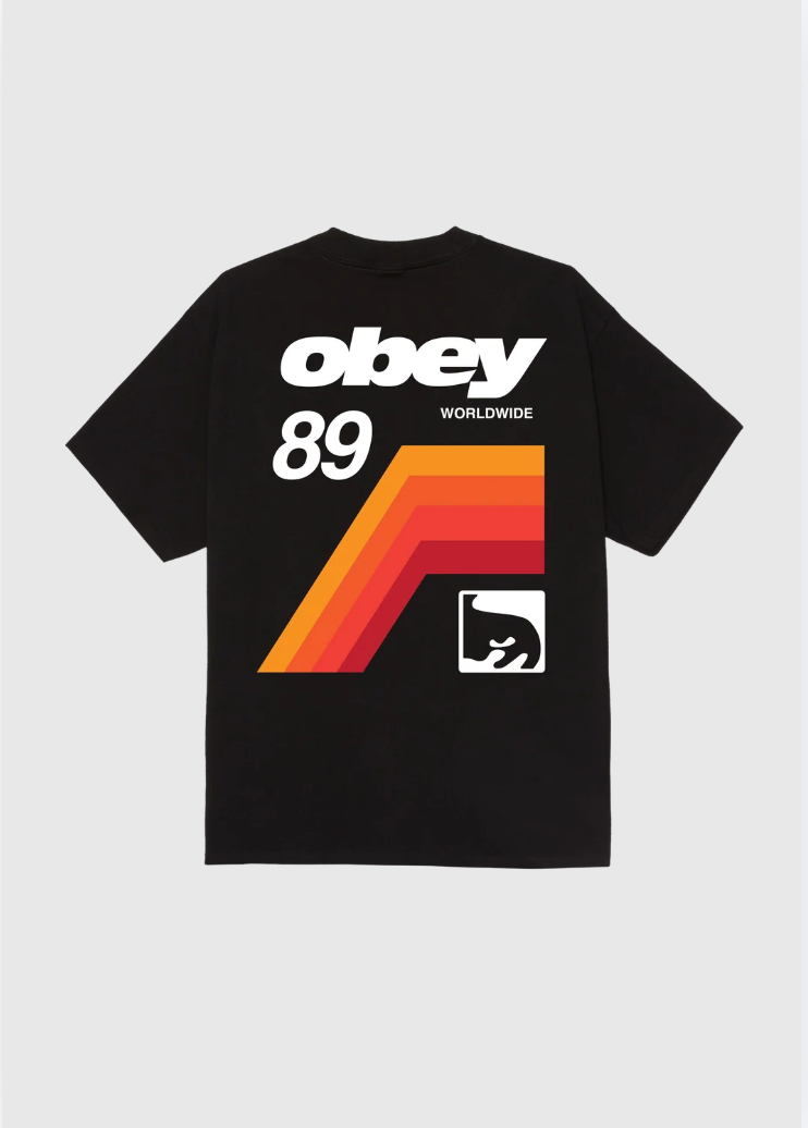 Obey Tee - VHS - black