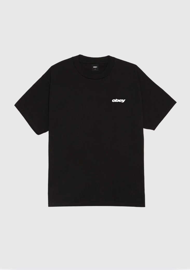 Obey Tee - VHS - black