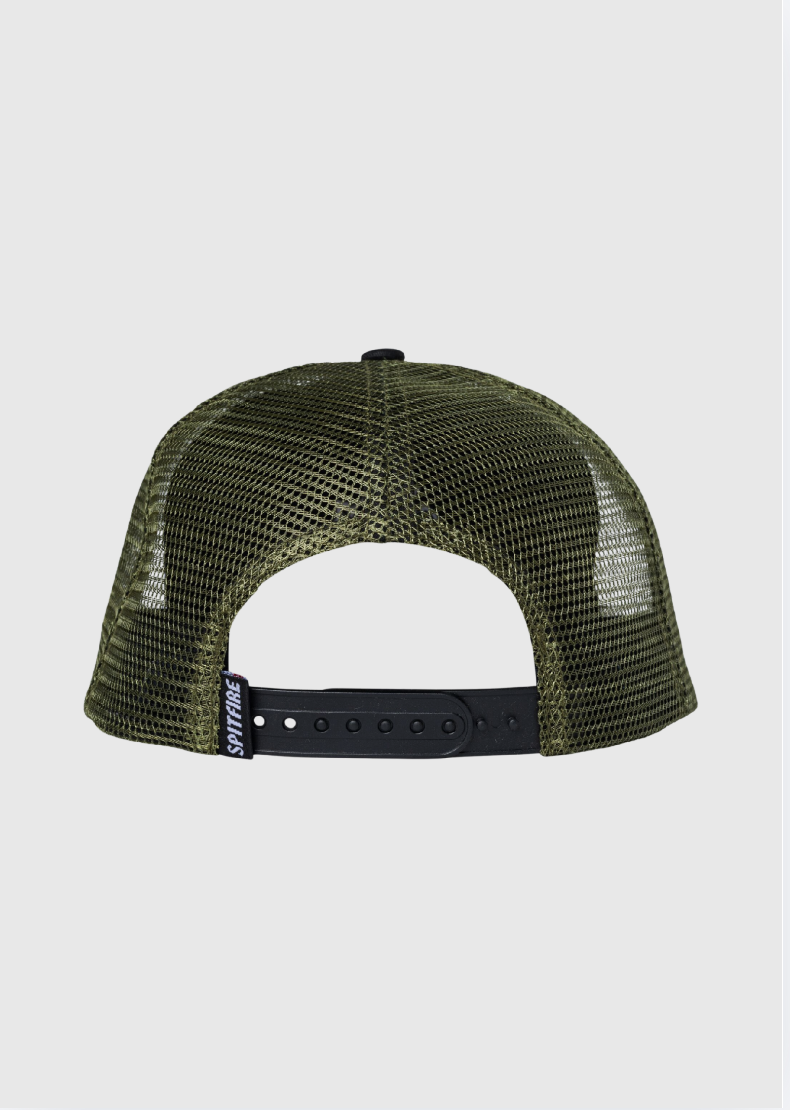 Spitfire Casquette - Bighead Fill - Back/Olive
