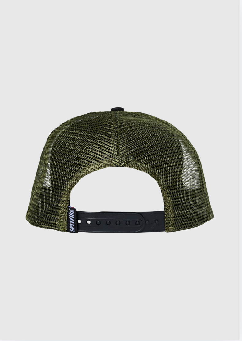 Spitfire Casquette - Bighead Fill - Back/Olive