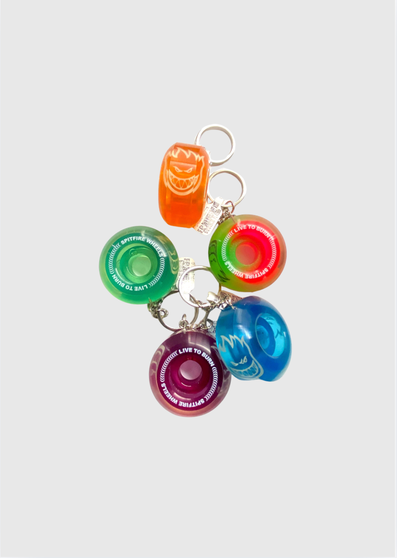 Spitfire Keychain - Wheel Color Saphire