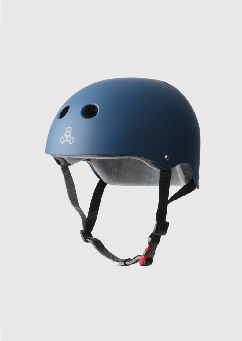 Triple Eight Helmet - Certified Sweatsaver - Navy