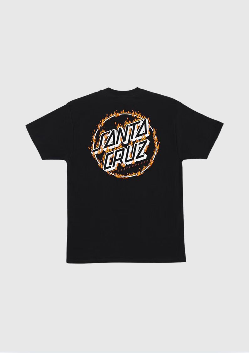 Santa Cruz T-Shirt - Opus OVRSZD - Black