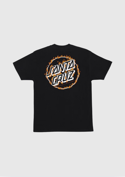 Santa Cruz T-Shirt - Opus OVRSZD - Black