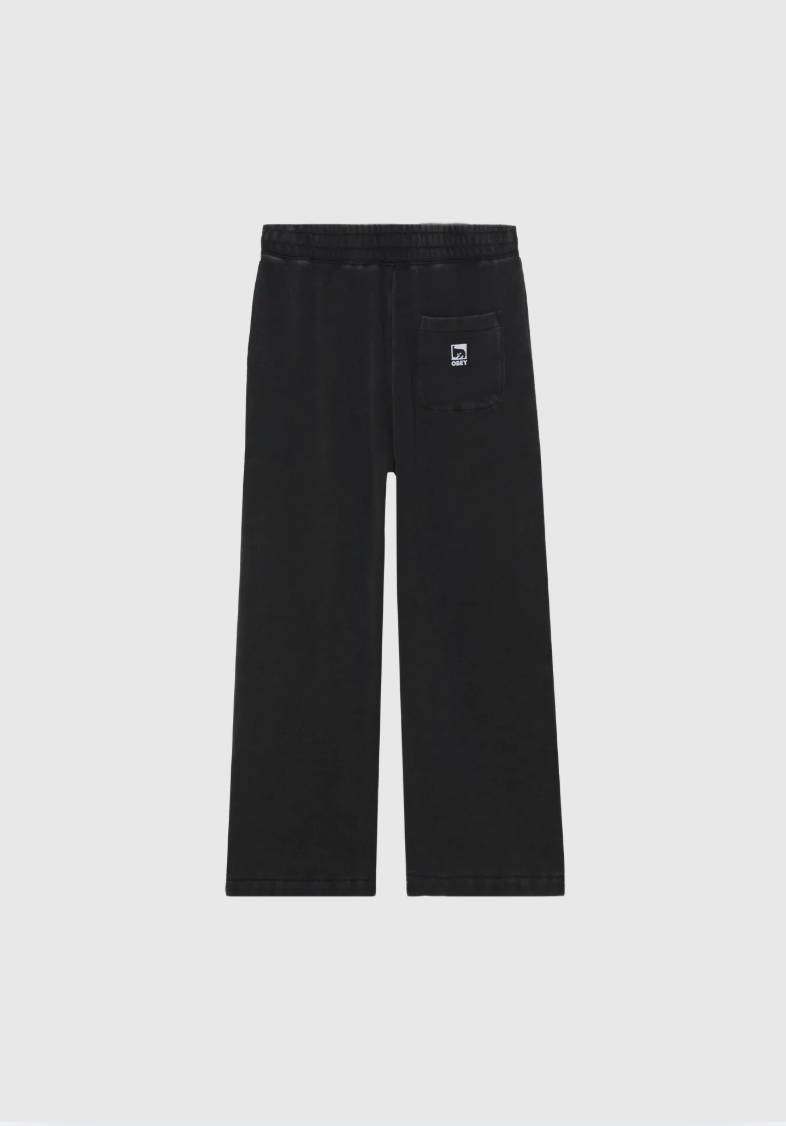Obey Pant - Post Sweatpant - Dusty Black Limo