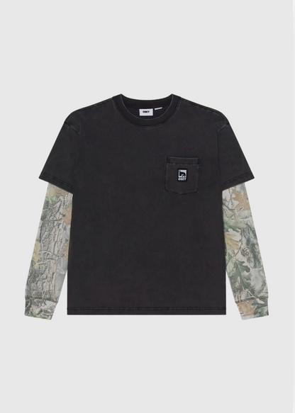 Obey Tee - Post 2Fer - Black Limo Multi