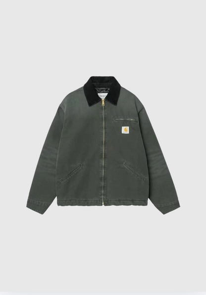 Carhartt WIP Jacket - OG Detroit Canvas - Raven/Black Stone