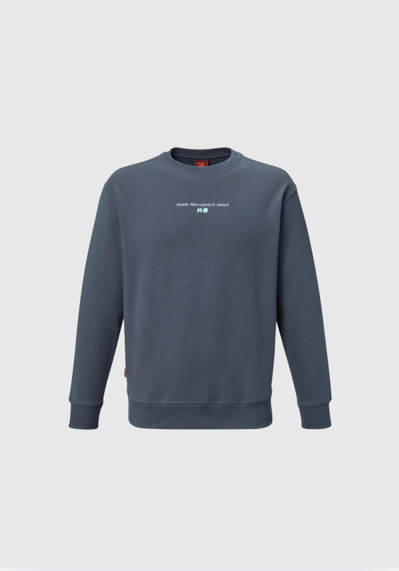 Element x Millet - Crewneck Hit The Top - Blue