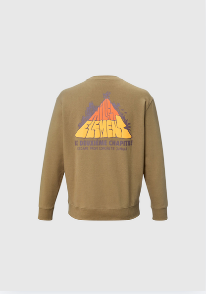 Element x Millet - Crewneck Hit The Top - Biege