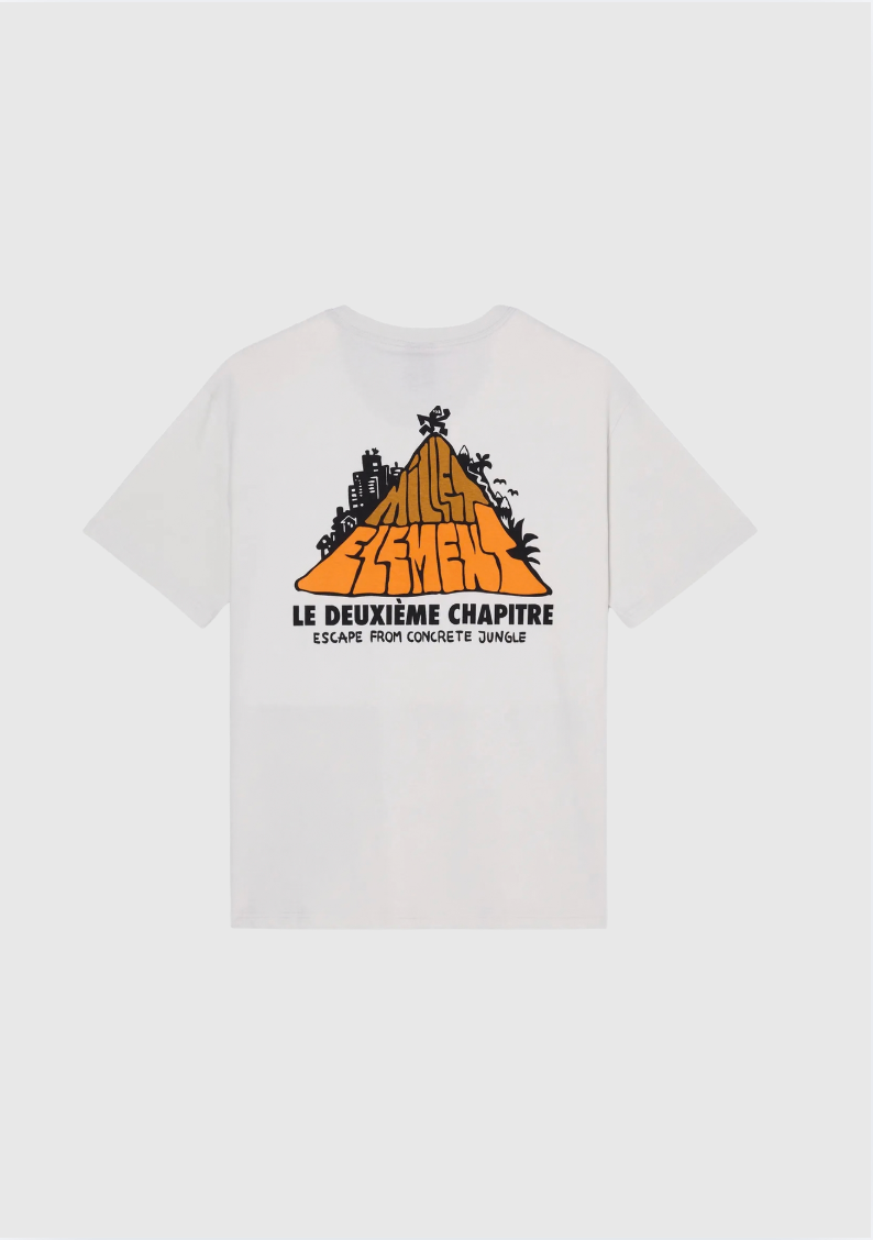 Element x Millet - T-Shirt Hit The Top - Broken White