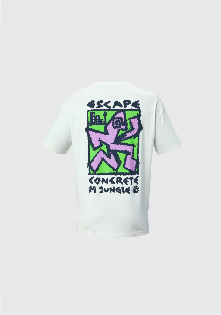 Element x Millet - T-Shirt MXE ESCAPE- White