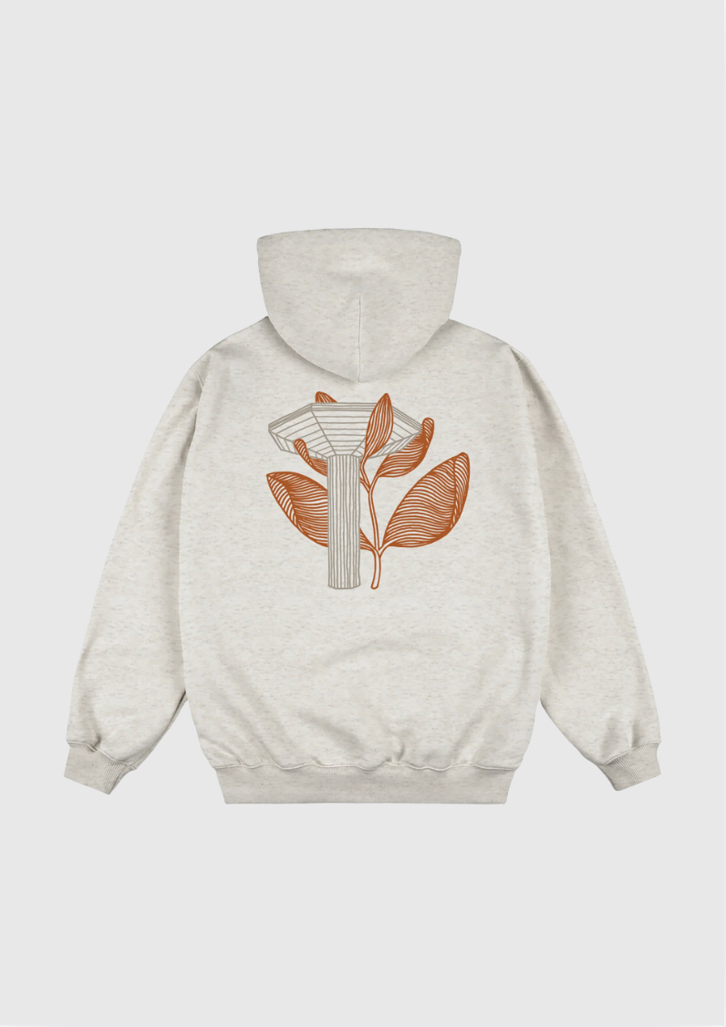 Magenta Hoodie - Pillar - Ash
