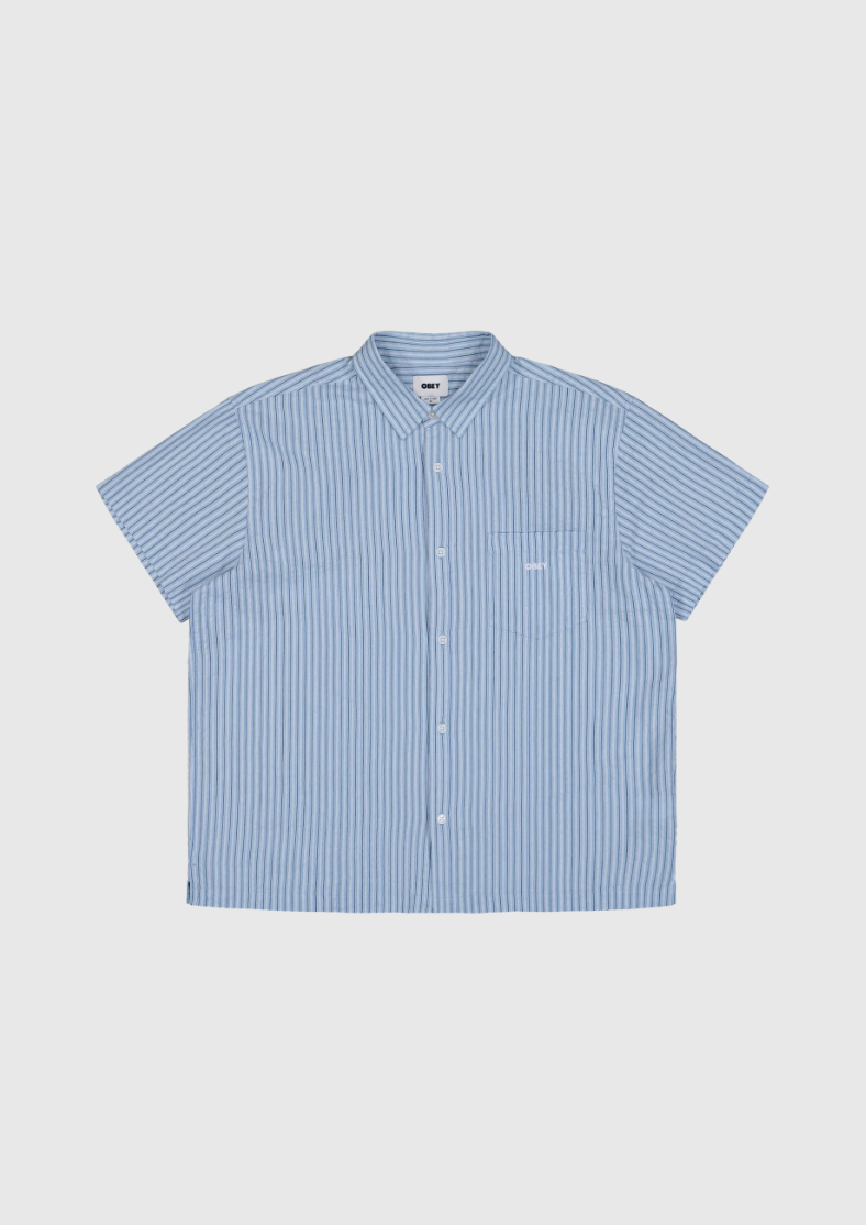 Obey Chemise - Alan Woven - Sky Multi