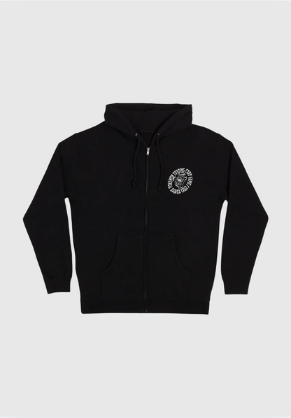 Santa Cruz Sweat Zip - Pokemon TCG Hand - Black