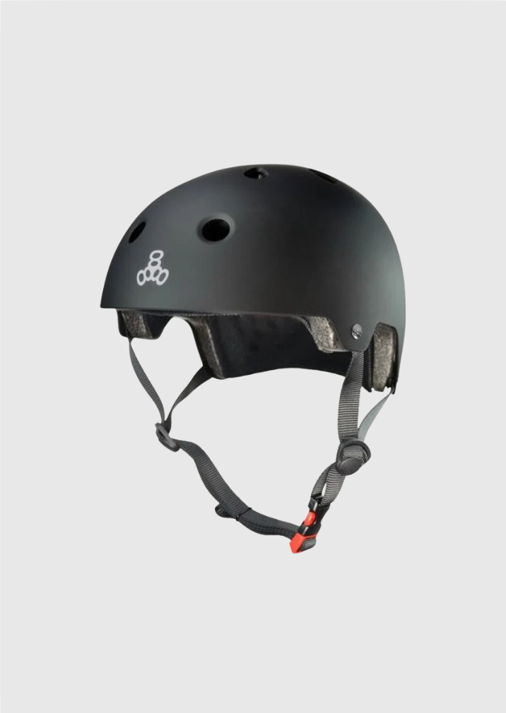 Triple Eight Helmet - Dual Certified - Black