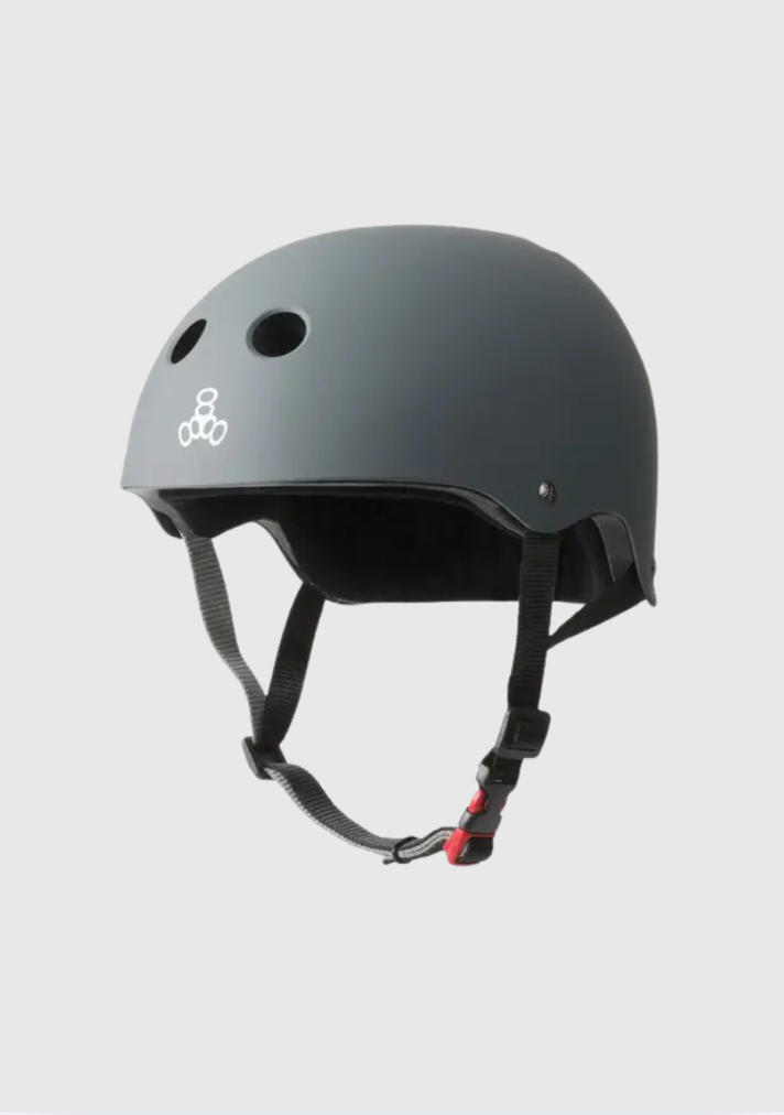 Triple Eight Helmet - Dual Certified - Gunmetal Grey