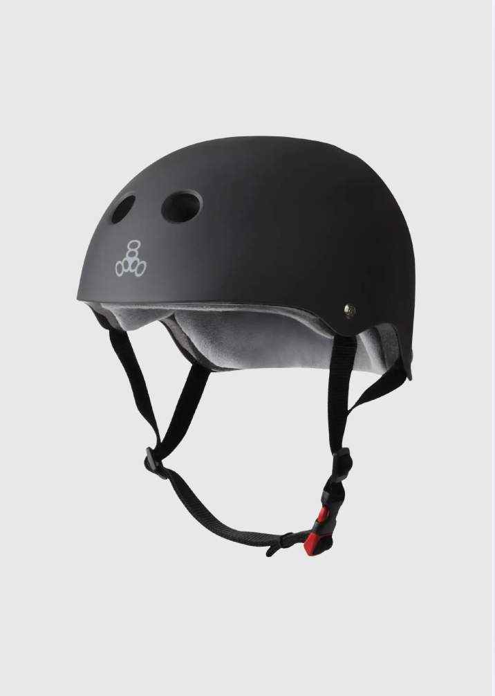 Triple Eight Helmet - Certified Sweatsaver - Black