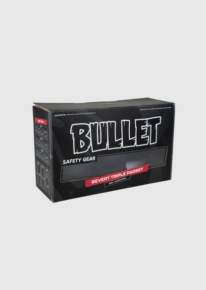 Bullet Pads - Triple Padset Revert Combo Junior - Black