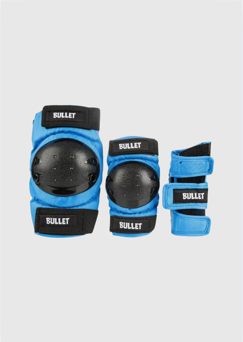 Bullet Pads - Triple Padset Standard Combo Junior - Blue