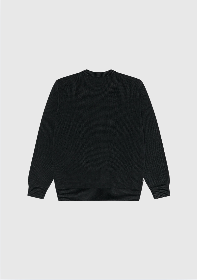 Obey Knit - Fade Wash Speed Logo - Digital Black Faded Wash