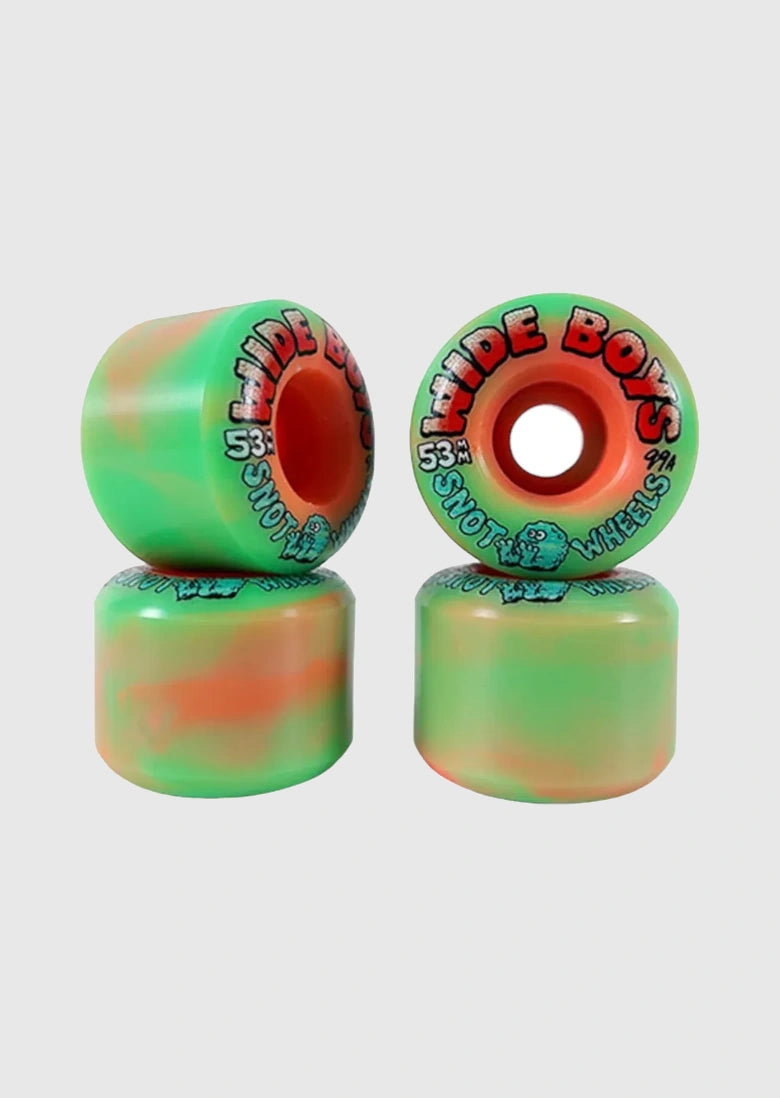 Snot Wheels - Wide Boys - Green/Orange - 53mm - 99A