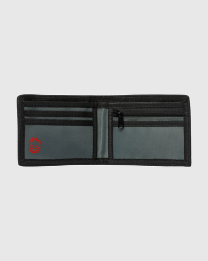 Spitfire Porte Monnaie - Old E Drop Bi-Fold - Charcoal