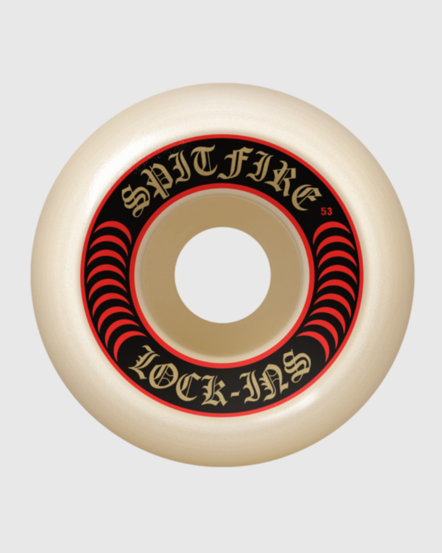 Spitfire Wheels - F4 Lock Ins - 53mm - 101D