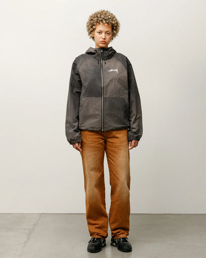 Stussy Jacket - Beach Shell Wave Dye - Black