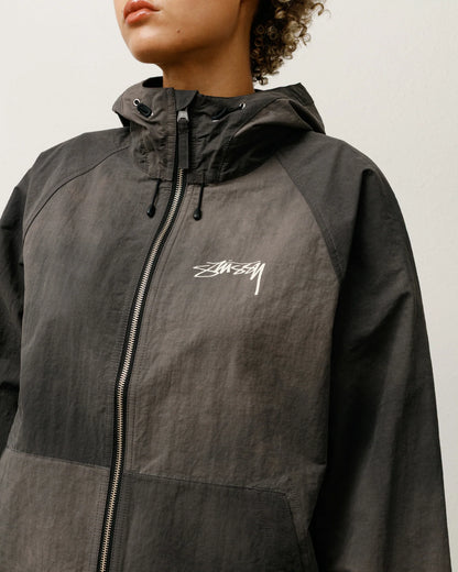 Stussy Jacket - Beach Shell Wave Dye - Black