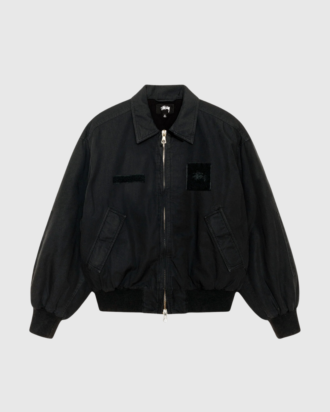 Stussy Jacket - Flight Bomber - Black