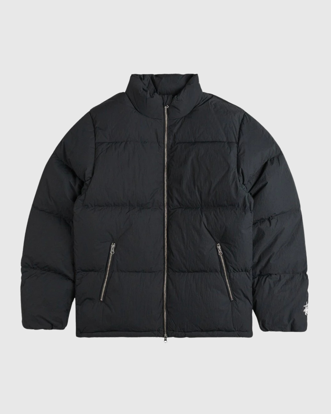 Stüssy Jacket - Nylon Down Puffer - Black