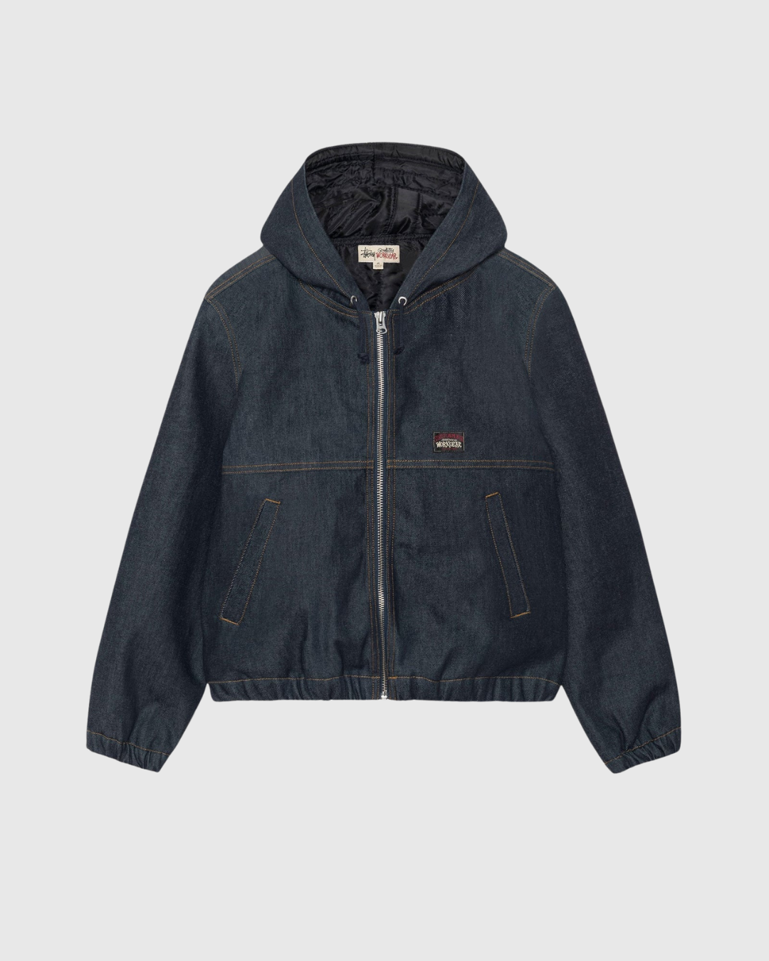 Stussy Jacket - Work Denim - Raw Indigo