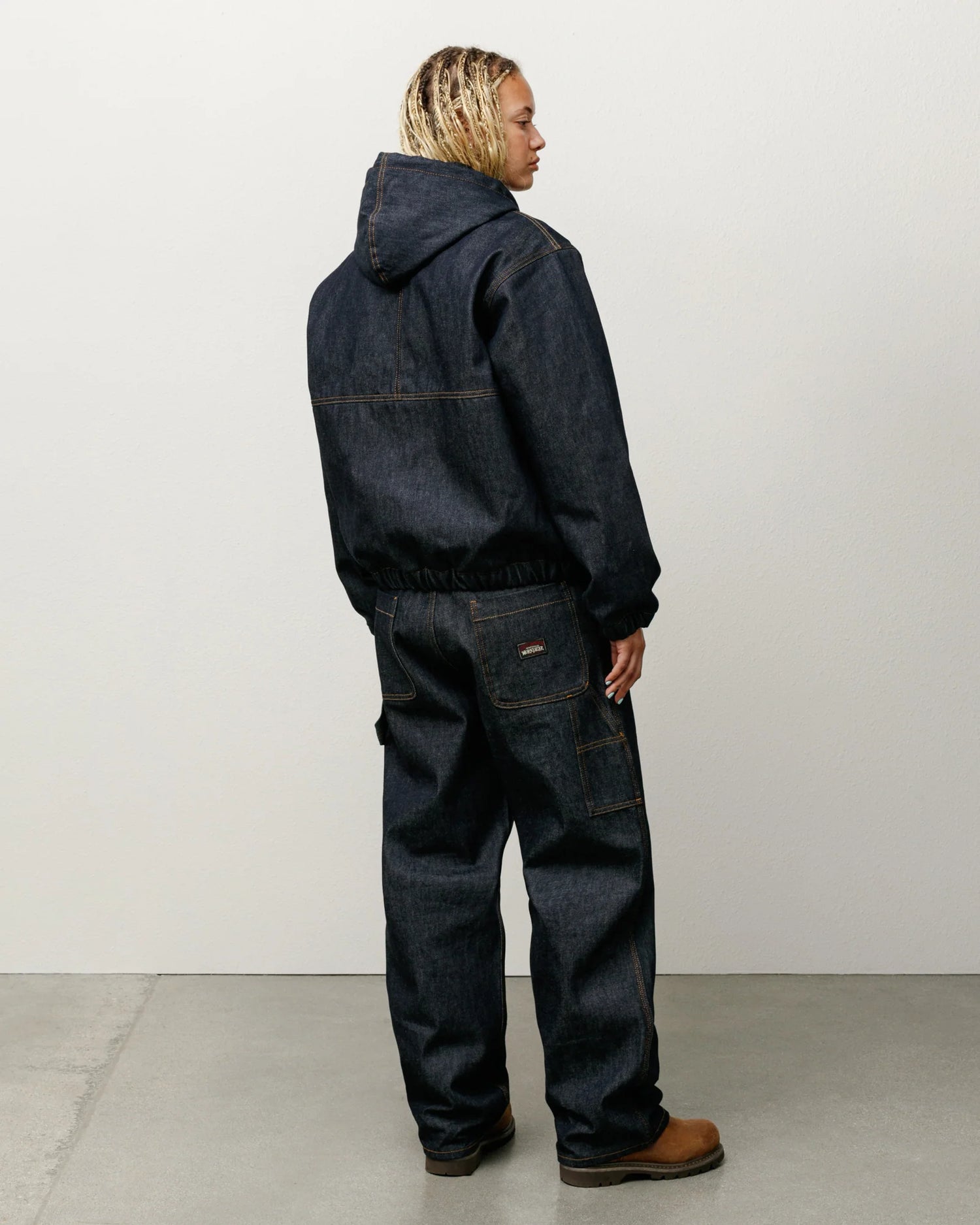 Stussy Jacket - Work Denim - Raw Indigo