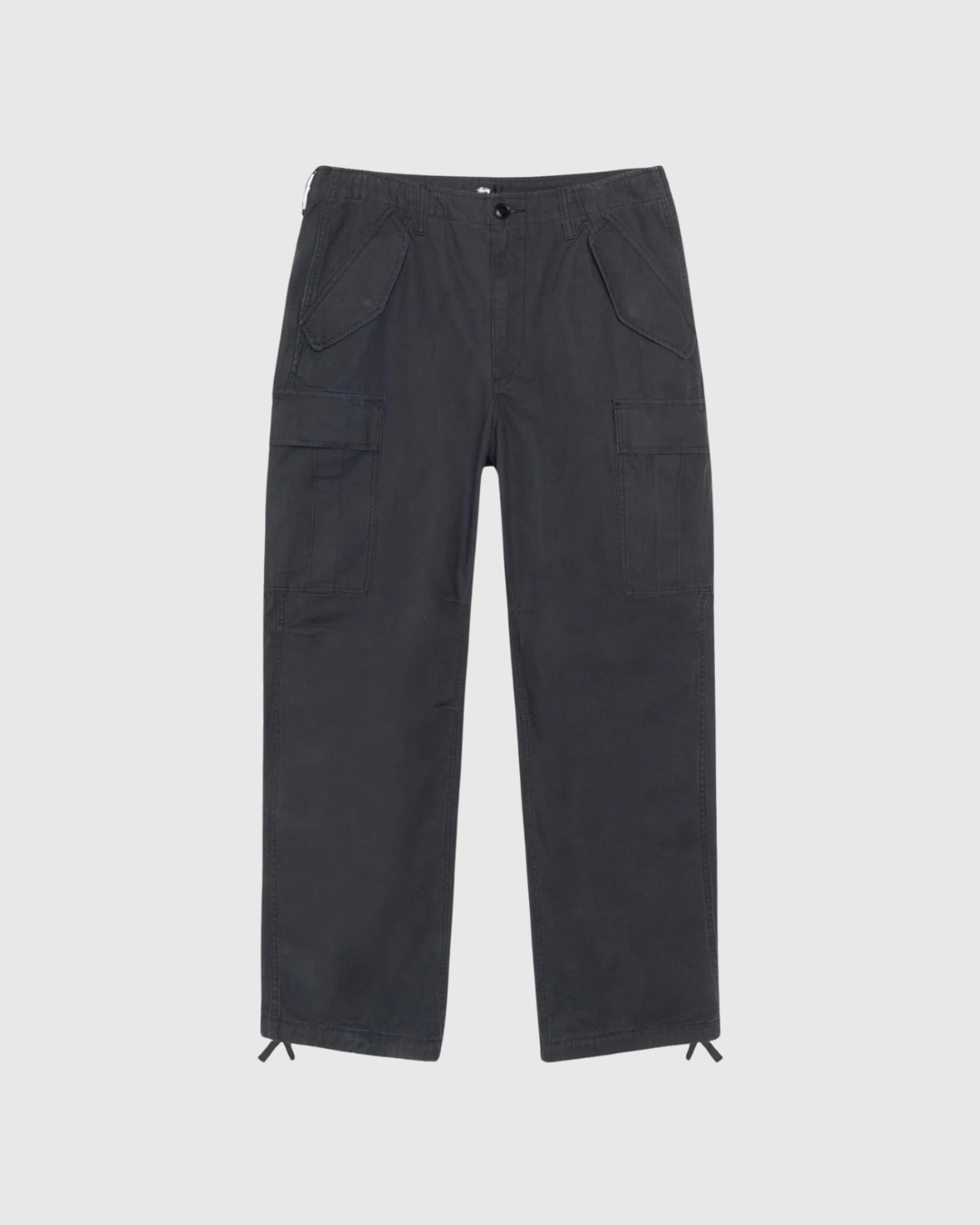 Stussy Pant - Military Cargo Ripstop - Black